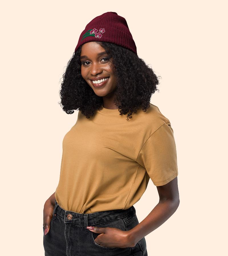 Organic Ribbed Beanies